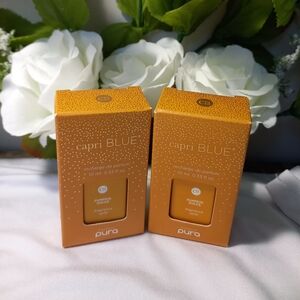 Capri Blue Pumpkin Dulce Pura Smart Home Plug-In Diffuser Refills. Pack of two